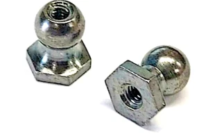 Remolque para camión Tamiya 1/14 AM hobby bolsa atornillada conector bola tuerca 19804495/1984495 - Imagen 1 de 5