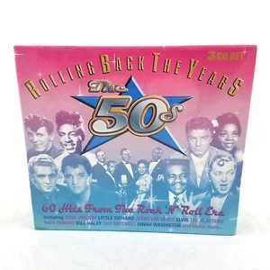 Rolling Back The Years The 50s 3 CD Set Rock N Roll Elvis Presley NEW Sealed - Foto 1 di 6