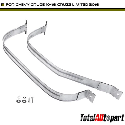 Correia de tanque de combustível 2 peças para Chevrolet Cruze 2010-2016 L4 1.4L 1.8L 2.0L gasolina flexível - Imagem 1 de 4