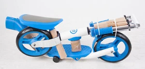 Cago Bicicletta da Corsa Educativa per Bambini Ruota Scooter Blu 7 Pollici 17,78 cm Scooter - Foto 1 di 3
