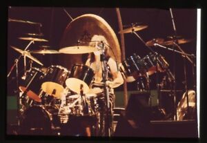 KISS Peter Criss Barechested Drummer Vintage Concert Original 35mm Transparency