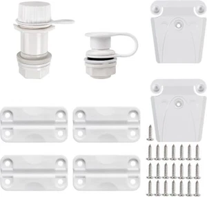 Cooler Replacement Parts Kit, for Igloo Ice Chest Plastic Hinges,Plastic Latc... - Picture 1 of 4