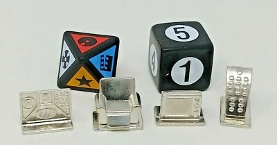 Scene It? TV Edition DVD Game Replacement Metal Tokens Pawns Game Parts 2002 - Image 1 of 4
