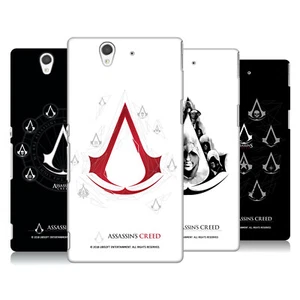 OFFICIAL ASSASSIN'S CREED LEGACY LOGO HARD BACK CASE FOR SONY PHONES 3 - Picture 1 of 10