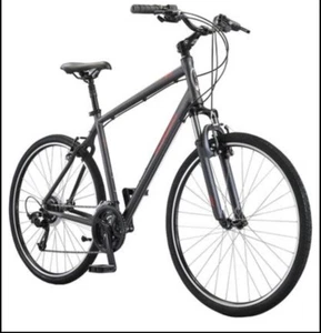 Schwinn Fremont Hybrid Bike, 21 speeds, 700c wheel, black, mens style frame - Picture 1 of 3