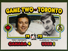 2009-10 ITG - 1972 The Year in Hockey - Summit Series ! Esposito  - Tretiak