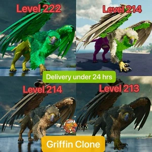 ark ascended pve Griffin, Ragnarok new dino, Top Stats, Under 24 hrs - Picture 1 of 9