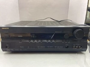 Onkyo TX SR505 7.1 Channel 160 Watt AV Home Theater Receiver Black - Picture 1 of 7