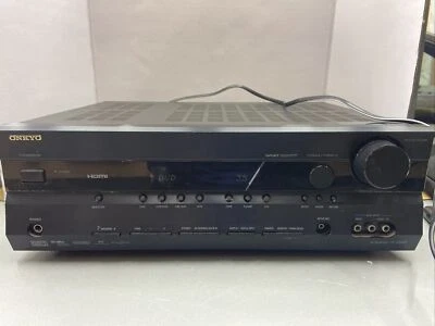 Onkyo TX SR505 7.1 Channel 160 Watt AV Home Theater Receiver Black - Image 1 of 4