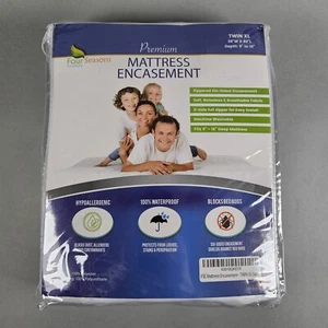 Matratzenummantelung Vier Jahreszeiten Wasserdicht Größe Twin XL Hypoallergen - Bild 1 von 4
