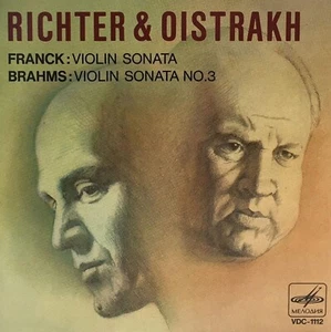 Oistrakh Richter Bartok Prokofiev violin Sonatas No. 1 CD Melodiya *AS NEW* - Imagen 1 de 1