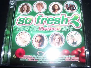 So Fresh Songs Of Christmas 2013 Various 2 CD Wham spice Girls Boney M Band Aid - Picture 1 of 1