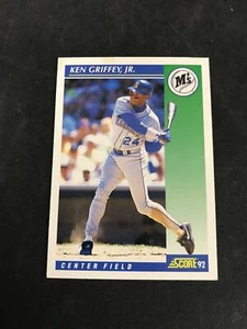 1992 Score #1 Ken Griffey Jr. Seattle Mariners - Picture 1 of 2
