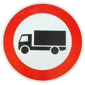 Verkehrszeichen Nr. 253 Verbot für LKW Verkehrsschilder - Bild 1 von 3