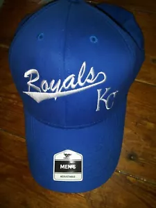 New Fan Favorite KC Royals Kansas City blue 1 size mlb sports baseball hat cap - Picture 1 of 4