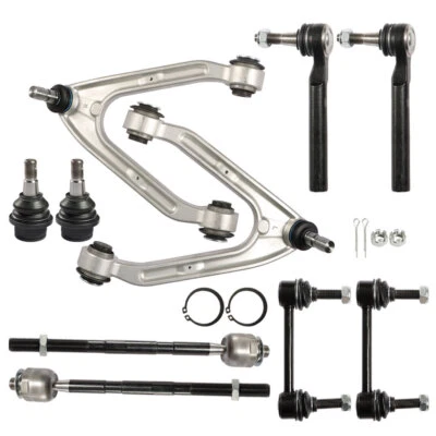 Para Hummer Serie H3 Brazo de Control Rótula Extremo Barra estabilizadora Eslabón LH&RH Kit Foto 1 de 4