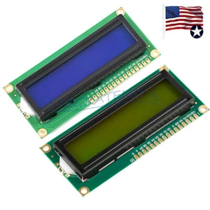 5V 1602 16x2 Character LCD Display Module HD44780 Controller with Blacklight USA - Picture 1 of 41