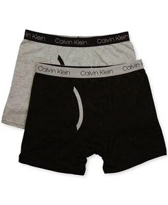 Calvin Klein 261100 Boy Cotton Assorted Boxer Briefs Underwear Size X-Large - Picture 1 of 2