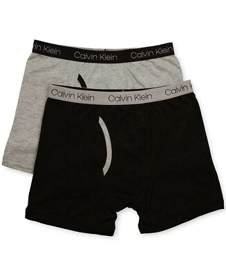 Calvin Klein 261100 Boy Cotton Assorted Boxer Briefs Underwear Size X-Large - Image 1 of 2