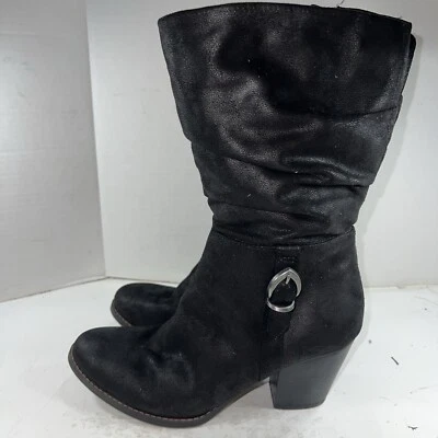 Baretraps женщин черный ботинки каблуки комфорт искусственной кожи размер 8,5 Western  - Изображение 1 из 4