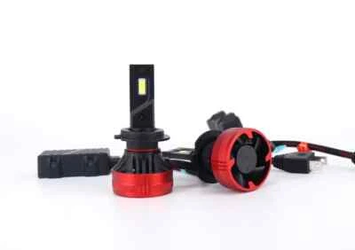 Headlight lamp LED Bulbs Globes Kit Car Bright White H1 H3 H7 H4 H11 HB3 HB4 - Image 1 of 2