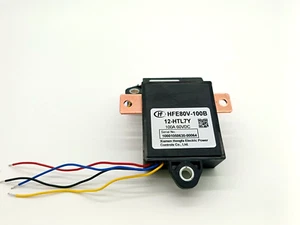 CURRENT RELAY HFE80V-100B RELAIS DC 60V 100A NO BATTERIE SOLAIRE AUTOMOBILE - Imagen 1 de 1