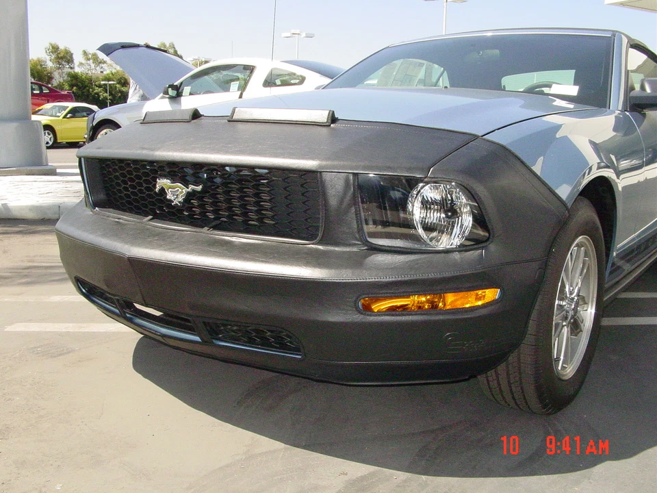 Colgan Front End Mask Bra 2pc. Fits Ford Mustang Base 2005-2009 W/O Licen.Plate - Image 1 of 1