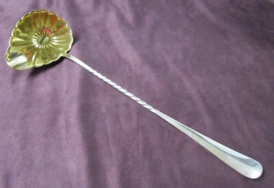 BAGUETTE también conocida como FIDELIO Christofle Punzón Cucharón Dorado Mango Retorcido ¡VACACIONES! Foto 1 de 4