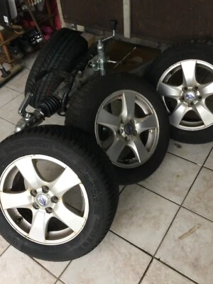 Winterreifen, Kompletträder Volvo 225/55 R 16 Continental auch Ford und Peugeot - Bild 1 von 4