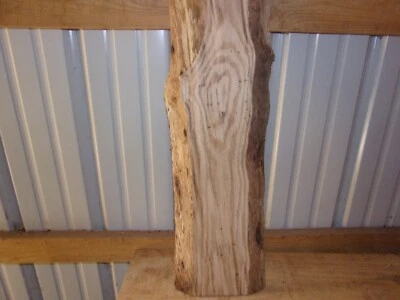 1 PÇ PLACA DE MADEIRA DE MADEIRA SECA FORNO LAJE DE CARVALHO VERMELHO RÚSTICO 1276V BORDA VIVA RACHADA - Imagem 1 de 4