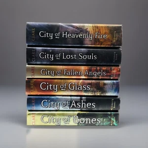 The Mortal Instruments HC Book Set 1-6 Clare Shadowhunters 1st Ed Collectors - Picture 1 of 16