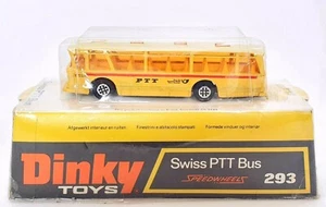 Dinky Toys 1:72 SWISS PTT POSTAL BUS Type VICEROY 37 Modellauto #293 MIB`76 RAR! - Bild 1 von 7