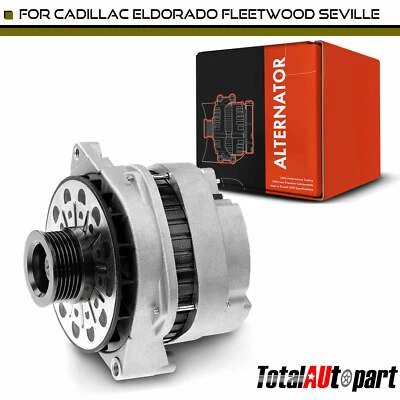 Alternador para Cadillac DeVille Eldorado Fleetwood Seville 4.9L 140A CW 6 ranuras Foto 1 de 4