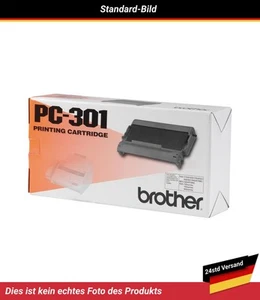 Bande de transfert thermique PC301 Brother IntelliFax 750 noire - Photo 1/4