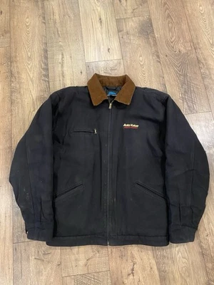 Vintage Tri Mountain Jacket Canvas Quilted Detroit Workwear Style Men’s Size L - Image 1 of 4