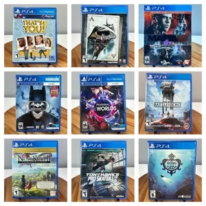 PS4 PlayStation 4 Games Pick Your Game(s) - Buy More & SAVE + FREE SHIPPING! - Picture 1 of 16
