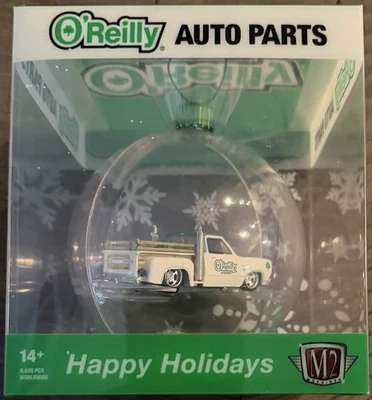 M2 MACHINES O'REILLY AUTO PARTS 2025 ORNAMENT 1978 DODGE ADVENTURER 150 TRUCK - Image 1 of 4