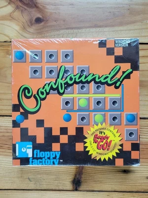Vintage 1994 Confound PC Game Windows 3.5" Disk Factory Sealed - New - Image 1 of 4