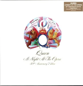 QUEEN - A NIGHT AT THE OPERA - LP - CLEAR VINYL - 50TH ANNIVERSARY - BRAND NEW! - Picture 1 of 17