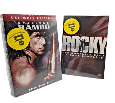 Rocky The Complete Saga Collection (6-Disc) Rambo Ultimate Edition (DVD Wide) - Image 1 of 4