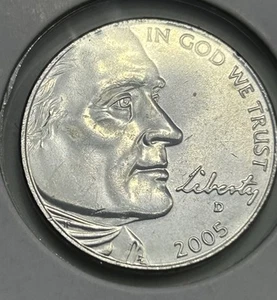 2005 D Jefferson Buffalo Nickel America Error On Eye Tear In Eye (151) - Picture 1 of 7