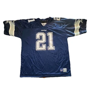 NFL Dallas Cowboys Deion Sanders 21 Reebok schwarz/blau WENDETRIKOT Herren 52 - Bild 1 von 8