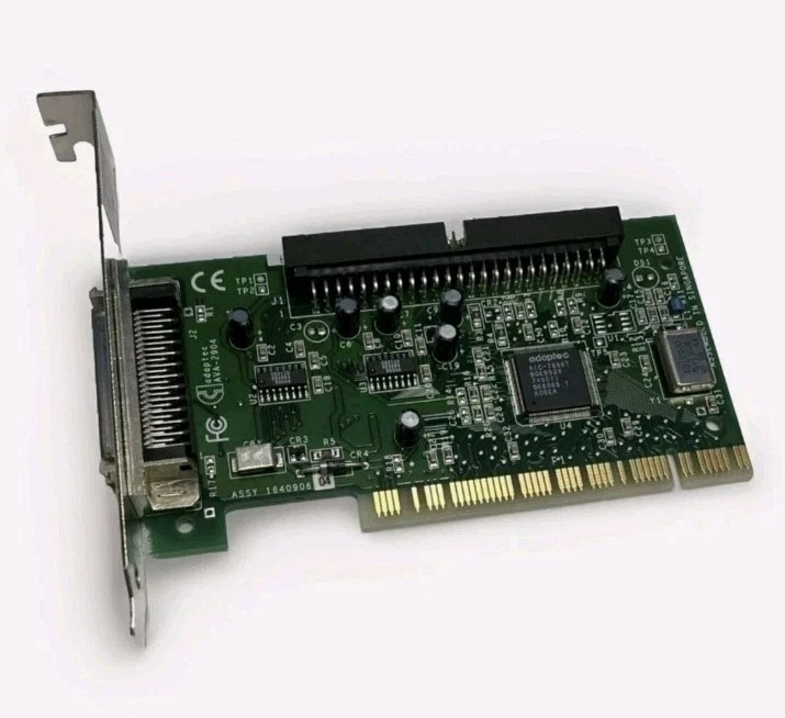 Adaptec AVA-2904 SCSI-2 50-Pin Host Controller PCI Card ASSY - 1640906-04 - Image 1 of 1