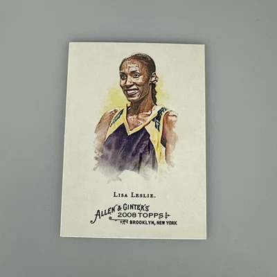 2008 Topps Allen & Ginter Baseball #247 Lisa Leslie Los Angeles Sparks - Image 1 of 2