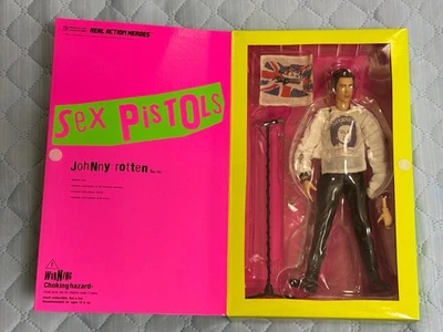 RAH SEX PISTOLS Johnny Rotten Figure Medicom 2002 Japan Ver.263 - Image 1 of 4