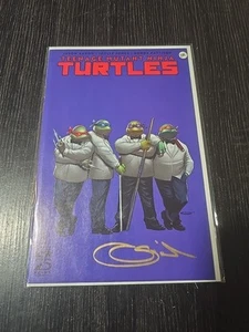 TEENAGE MUTANT NINJA TURTLES #1 (2024) - SAJAD SHAH EXCLUSIVE VARIANT Signed Coa - Bild 1 von 7