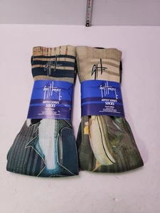 2 pares de calcetines Guy Harvey Artist Series - Imagen 1 de 8