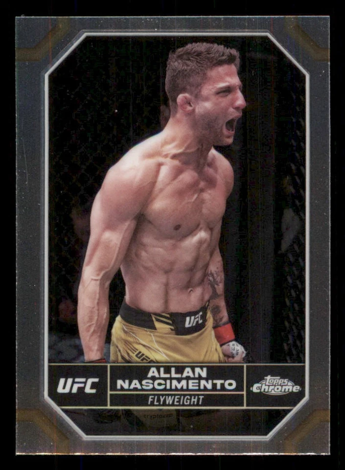 2024 Topps Chrome UFC #13 Allan Nascimento RC - Image 1 of 2