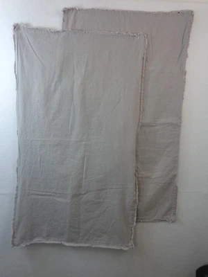 Juego de 2 fundas de almohada Hearth and Home Magnolia King de lino gris Foto 1 de 4