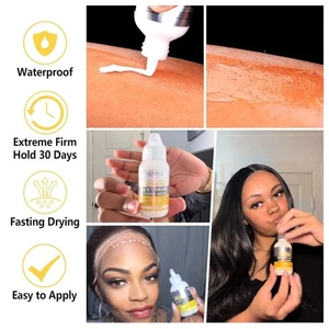 Silicone Applicator for Wigs, Strong Hold Transparent Lace Glue Edge Band HD Cap - Picture 1 of 8